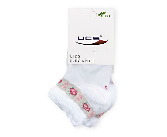 Носки UCS Socks с цветочками (M0C0101-1186-1-3G-white), изображение 3 Носки UCS Socks с цветочками (M0C0101-1186-1-3G-white), изображение 3