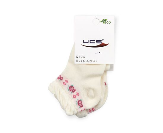 Носки UCS Socks с цветочками (M0C0101-1186-1-3G-beige), изображение 3 Носки UCS Socks с цветочками (M0C0101-1186-1-3G-beige), изображение 3