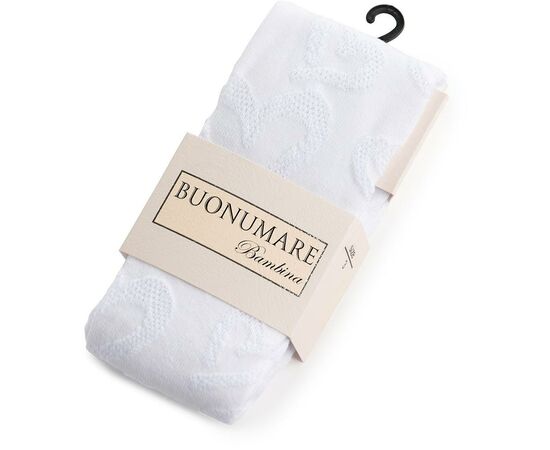 Колготки BNM ажурные в сердечки (M0C0301-1317-3G-white), изображение 3 Колготки BNM ажурные в сердечки (M0C0301-1317-3G-white), изображение 3