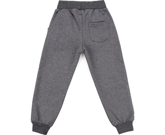 Штани дитячі Breeze спортивні на манжетах (9941-134B-gray), зображення 2 Штани дитячі Breeze спортивні на манжетах (9941-134B-gray), зображення 2