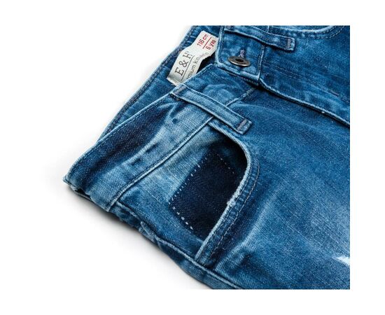 Штаны детские Breeze джинсовые с потертостями (OZ-18606-152B-blue), изображение 5 Штаны детские Breeze джинсовые с потертостями (OZ-18606-152B-blue), изображение 5