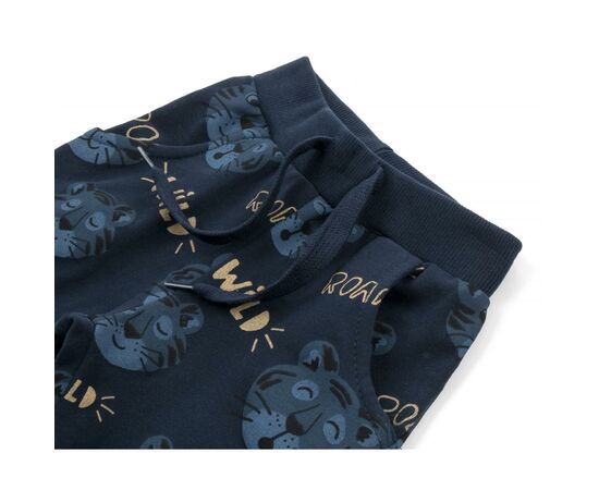 Штаны детские Breeze с тигриками (13895-80B-blue), изображение 3 Штаны детские Breeze с тигриками (13895-80B-blue), изображение 3