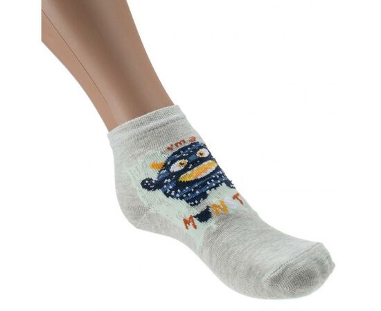 Шкарпетки BNM з монстриками (M0C0101-1404-1B-gray)