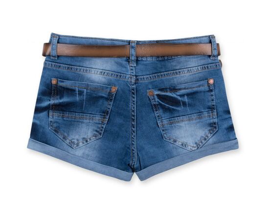 Шорты Breeze с ремнем (20063-128G-jeans), изображение 2 Шорты Breeze с ремнем (20063-128G-jeans), изображение 2