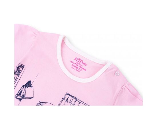 Пижама Aziz с девочкой и котиками (9136-1G-pink), изображение 4 Пижама Aziz с девочкой и котиками (9136-1G-pink), изображение 4