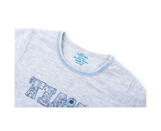 Пижама Aziz "Time for bed" (9129-1B-gray), изображение 4 Пижама Aziz "Time for bed" (9129-1B-gray), изображение 4