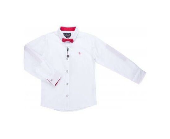 Сорочка E&H з червоним метеликом (G-233-152B-white-red)