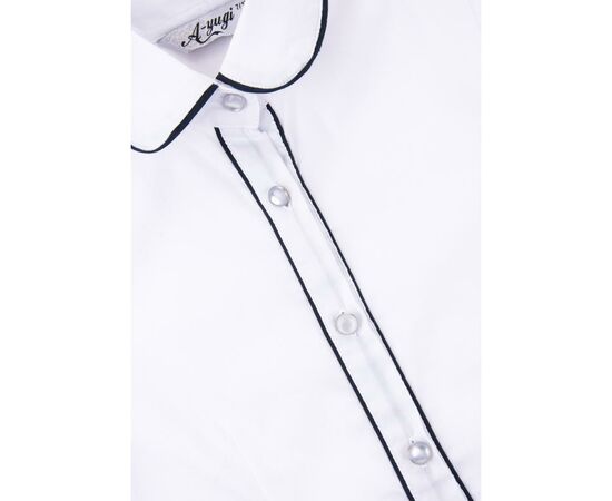Блузка A-Yugi с коротким рукавом (1576-134G-white), изображение 4 Блузка A-Yugi с коротким рукавом (1576-134G-white), изображение 4