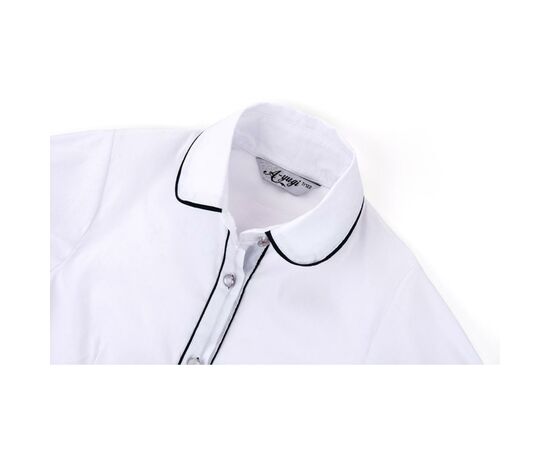 Блузка A-Yugi с коротким рукавом (1576-140G-white), изображение 2 Блузка A-Yugi с коротким рукавом (1576-140G-white), изображение 2