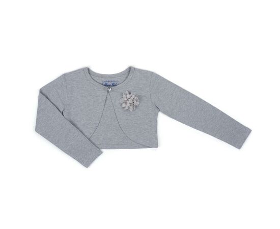 Болеро Breeze з квіткою (6712-164G-gray)