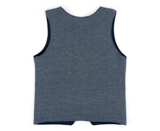Жилет Breeze трикотажный с кармашками (10568-74B-blue), изображение 4 Жилет Breeze трикотажный с кармашками (10568-74B-blue), изображение 4