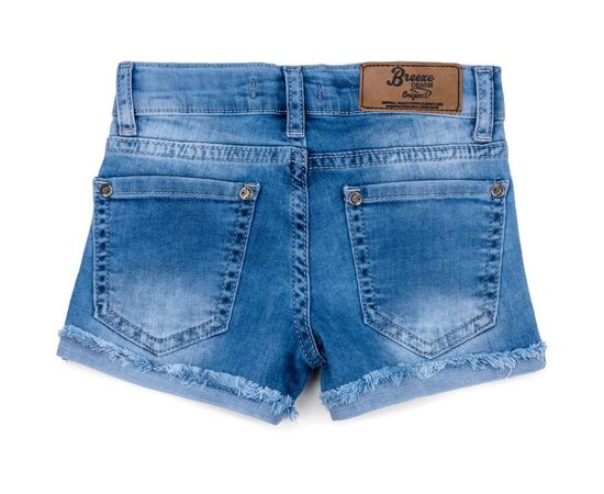 Шорты Breeze джинсовые с бусинами (20139-116G-blue), изображение 2 Шорты Breeze джинсовые с бусинами (20139-116G-blue), изображение 2