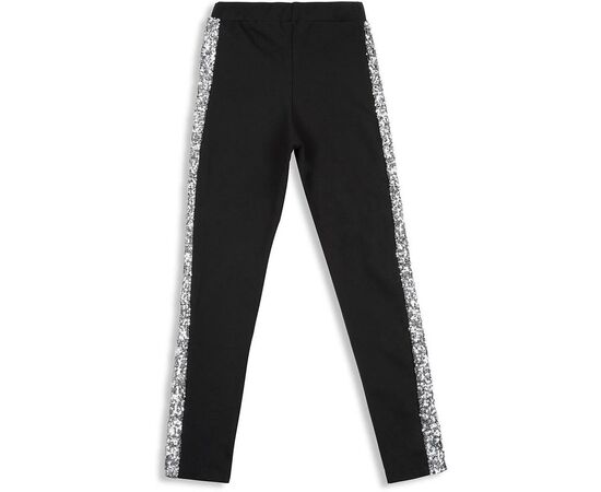 Лосины Breeze с лампасами из пайеток (11529-164G-black), изображение 2 Лосины Breeze с лампасами из пайеток (11529-164G-black), изображение 2