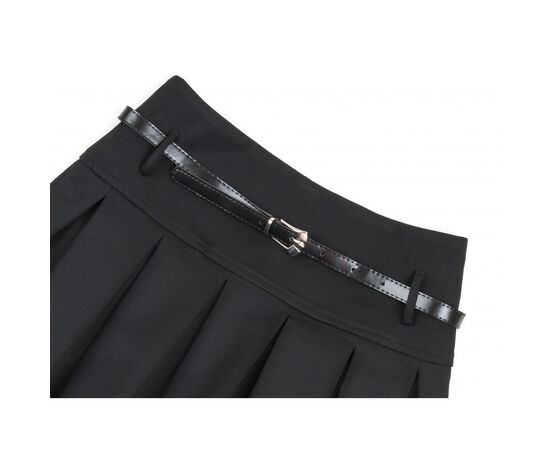Юбка Lucky Life школьная с кружевом (12004-152G-black), изображение 3 Юбка Lucky Life школьная с кружевом (12004-152G-black), изображение 3