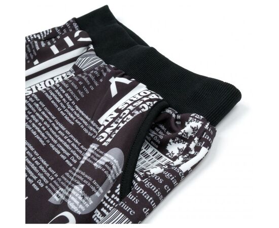 Шорти Monili з написами (9107-164G-black), зображення 3 Шорти Monili з написами (9107-164G-black), зображення 3