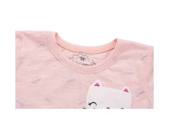 Футболка детская Haknur "Love is cat" (5754-104G-peach), изображение 3 Футболка детская Haknur "Love is cat" (5754-104G-peach), изображение 3