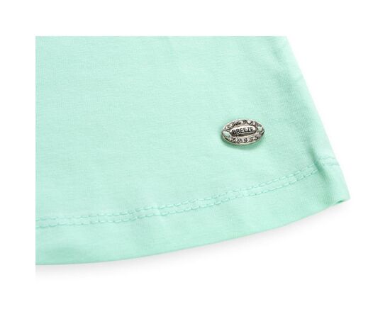 Футболка детская Breeze с сердцем из кружев (7444-86G-mint), изображение 5 Футболка детская Breeze с сердцем из кружев (7444-86G-mint), изображение 5