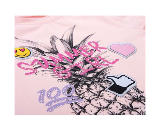 Футболка дитяча Peri masali "Summer girl" (5788-122G-peach), зображення 4 Футболка дитяча Peri masali "Summer girl" (5788-122G-peach), зображення 4