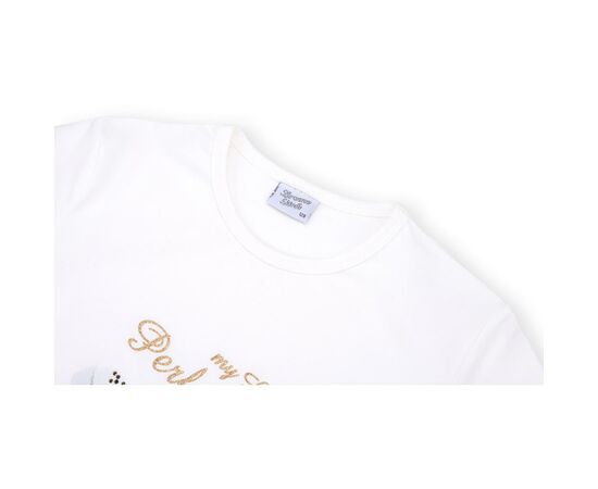 Футболка детская Breeze с кедами и стразами (8797-128G-beige), изображение 2 Футболка детская Breeze с кедами и стразами (8797-128G-beige), изображение 2