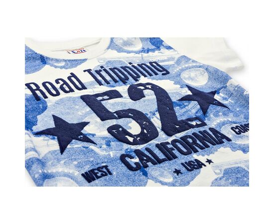 Футболка дитяча Breeze "52 California" (8763-128B-beige), зображення 4 Футболка дитяча Breeze "52 California" (8763-128B-beige), зображення 4