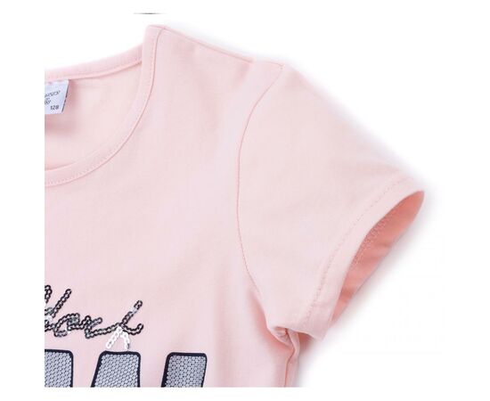 Футболка детская Breeze "NEW YORK" (1281-134G-peach), изображение 3 Футболка детская Breeze "NEW YORK" (1281-134G-peach), изображение 3