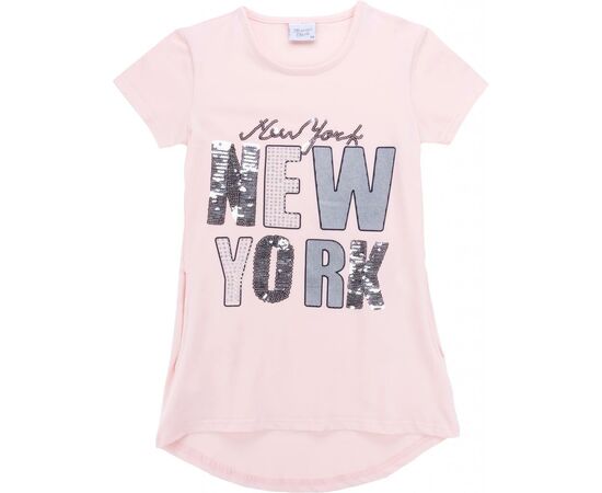 Футболка детская Breeze "NEW YORK" (1281-134G-peach)