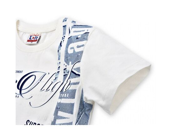 Футболка дитяча Breeze "Jeans High" (8757-116B-cream), зображення 3 Футболка дитяча Breeze "Jeans High" (8757-116B-cream), зображення 3