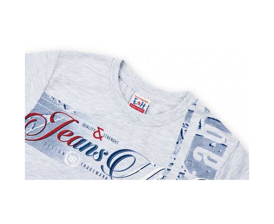 Футболка детская Breeze "Jeans High" (8757-116B-gray), изображение 2