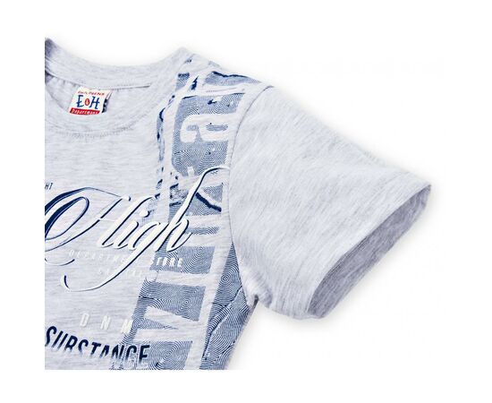 Футболка детская Breeze "Jeans High" (8757-128B-gray), изображение 3