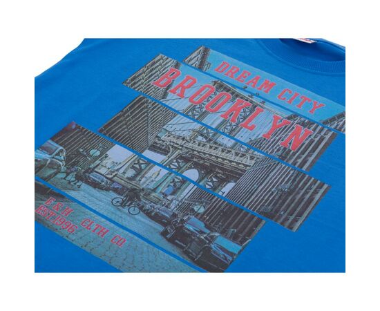 Футболка детская E&H "BROOKLYN" (8888-134B-blue), изображение 3