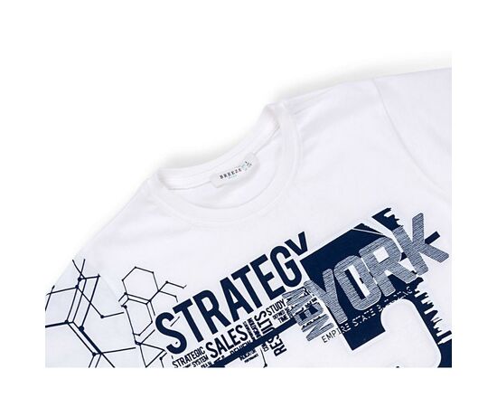 Футболка детская Breeze "STRATEGY" (10152-128B-beige), изображение 3