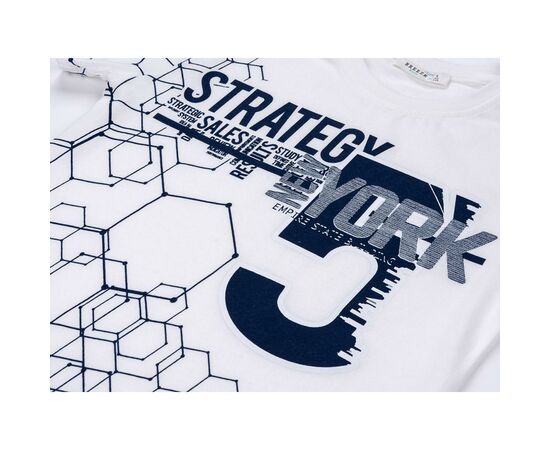 Футболка детская Breeze "STRATEGY" (10152-128B-beige), изображение 4