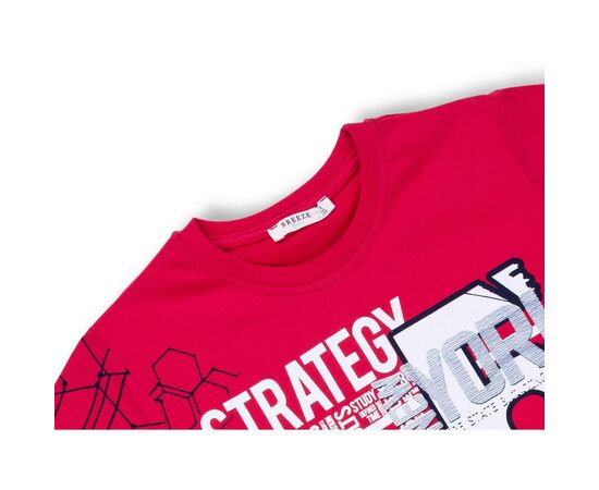 Футболка детская Breeze "STRATEGY" (10152-128B-red), изображение 3 Футболка детская Breeze "STRATEGY" (10152-128B-red), изображение 3