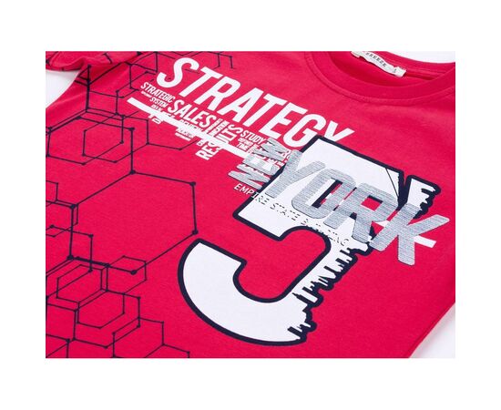 Футболка детская Breeze "STRATEGY" (10152-128B-red), изображение 4 Футболка детская Breeze "STRATEGY" (10152-128B-red), изображение 4