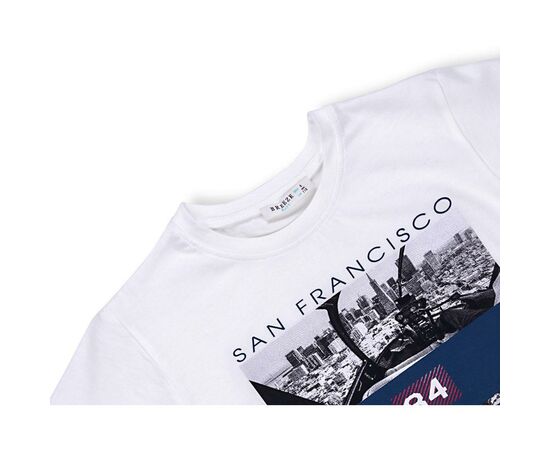 Футболка детская Breeze "84" (10154-128B-beige), изображение 3 Футболка детская Breeze "84" (10154-128B-beige), изображение 3