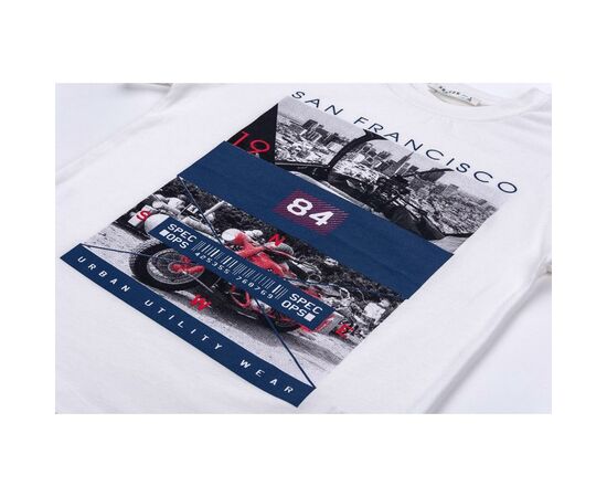 Футболка детская Breeze "84" (10154-128B-beige), изображение 4 Футболка детская Breeze "84" (10154-128B-beige), изображение 4