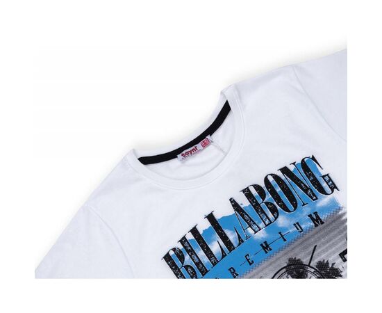 Футболка дитяча Haknur "BILLABONG" (993-146B-white), зображення 3 Футболка дитяча Haknur "BILLABONG" (993-146B-white), зображення 3