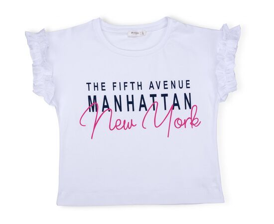 Футболка детская Breeze "MANHATTAN" (11030-146G-white)