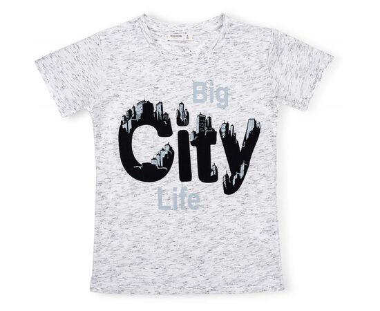 Футболка дитяча Breeze "BIG CITY LIFE" (11129-128B-gray)