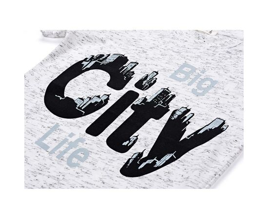 Футболка дитяча Breeze "BIG CITY LIFE" (11129-134B-gray), зображення 4 Футболка дитяча Breeze "BIG CITY LIFE" (11129-134B-gray), зображення 4