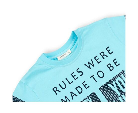 Футболка детская Breeze "Every thing you like" (10980-134B-blue), изображение 3 Футболка детская Breeze "Every thing you like" (10980-134B-blue), изображение 3