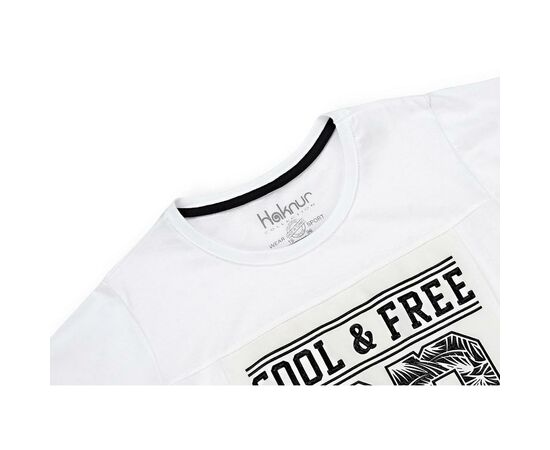 Футболка дитяча Haknur "COOL & FREE" (6547-134B-white), зображення 3 Футболка дитяча Haknur "COOL & FREE" (6547-134B-white), зображення 3