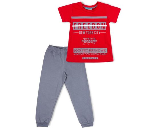 Пижама Matilda "FREEDOM" (7742-134B-red)
