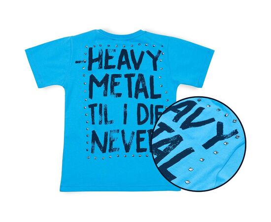 Футболка дитяча Haknur "ROCK" (7181-152B-blue), зображення 2 Футболка дитяча Haknur "ROCK" (7181-152B-blue), зображення 2