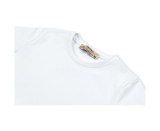 Футболка детская A-Yugi без рисунка (6023-134B-white), изображение 2 Футболка детская A-Yugi без рисунка (6023-134B-white), изображение 2