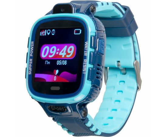 Смарт-часы Gelius Pro GP-PK001 (PRO KID) Blue Kids smart watch, GPS tracker (ProGP-PK001(PROKID)Blue)