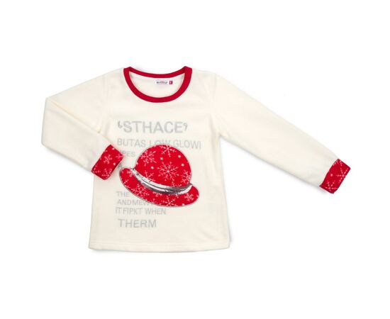 Пижама Matilda флисовая со шляпкой (9110-3-116G-red), изображение 2 Пижама Matilda флисовая со шляпкой (9110-3-116G-red), изображение 2