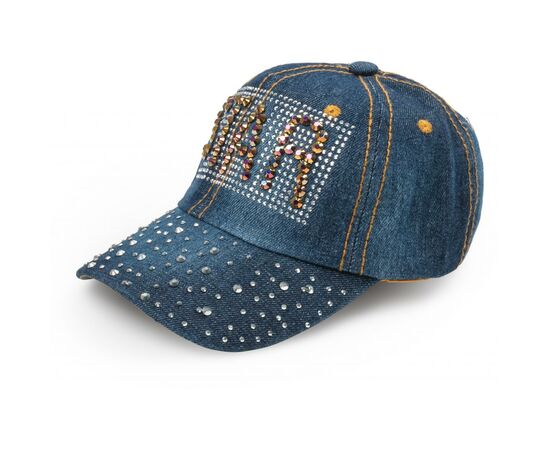 Кепка Kitti со стразами (Y9320-6-G-darkblue)