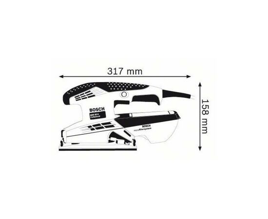 Шлифовальная машина Bosch GSS23A (0.601.070.400), изображение 3 Шлифовальная машина Bosch GSS23A (0.601.070.400), изображение 3