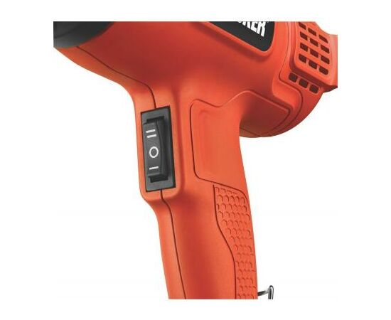 Строительный фен Black&Decker KX1650-XK (KX1650), изображение 2 Строительный фен Black&Decker KX1650-XK (KX1650), изображение 2